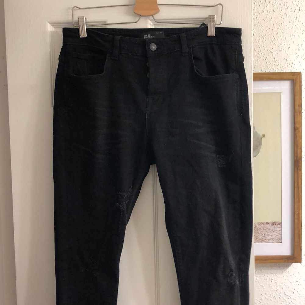 Men’s Black jeans from Zara